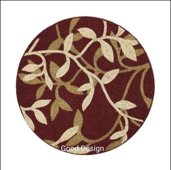 Handmade Beaded Placemat Runner - Image 5