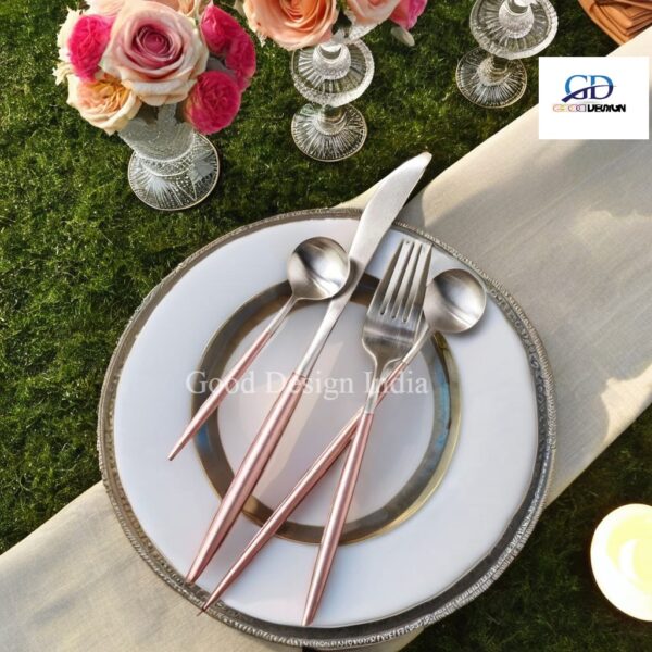 Stainless Steel Flatware Set - Image 4