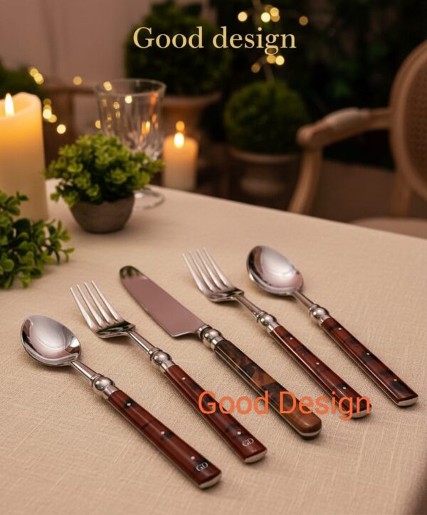 Luxury Bone / Horn Flatware & Resin Flatware Set